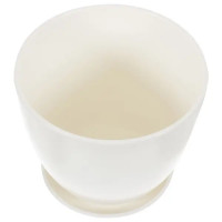 Горшок цветочный Колор Гейм ø26 h24 см v8.5 л керамика белый