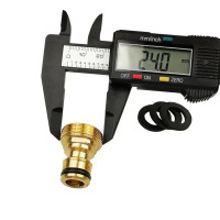 Адаптер на кран быстрого соединения BOUTTE 1/2 дюйма