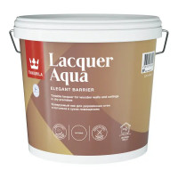 Лак интерьерный Tikkurila Lacquer Aqua База EP бесцветный полуглянцевый 2.7 л