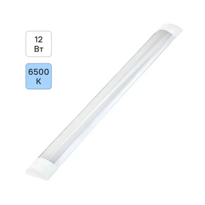 Светильник линейный светодиодный IEK ДБО5005 600 мм 18 Вт, холодный белый свет