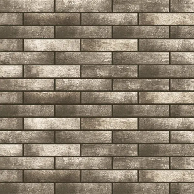 Плитка клинкерная Cerrad Loft brick pepper серый 0.6 м²