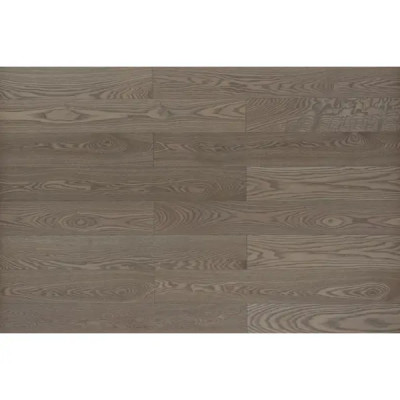 Паркетная доска однополосная «Ясень серый» лак 0,909 м²