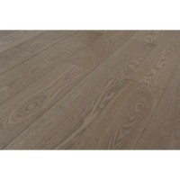 Паркетная доска однополосная «Ясень серый» лак 0,909 м²