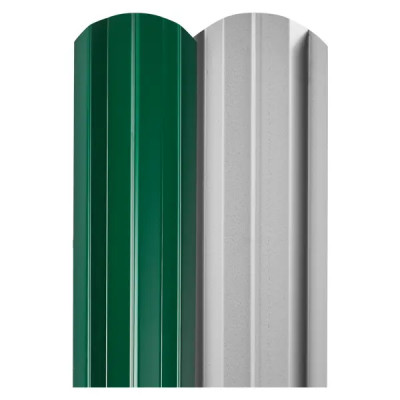 Штакетник GrandLine М-образный фигурный 1.5м зеленый