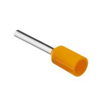Наконечник штыревой втулочный изолированный Duwi Е0508 НШВИ 0.5-8 мм цвет оранжевый 25 шт.