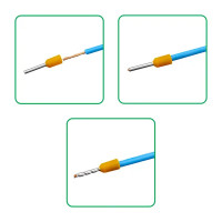Наконечник штыревой втулочный изолированный Duwi Е0508 НШВИ 0.5-8 мм цвет оранжевый 25 шт.