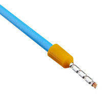 Наконечник штыревой втулочный изолированный Duwi Е0508 НШВИ 0.5-8 мм цвет оранжевый 25 шт.