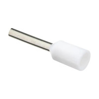 Наконечник штыревой втулочный изолированный Duwi Е7508 НШВИ 0.75-8 мм цвет белый 25 шт.