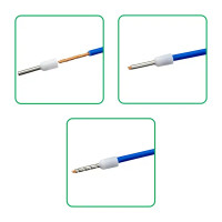 Наконечник штыревой втулочный изолированный Duwi Е7508 НШВИ 0.75-8 мм цвет белый 25 шт.