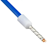 Наконечник штыревой втулочный изолированный Duwi Е7508 НШВИ 0.75-8 мм цвет белый 25 шт.