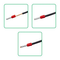 Наконечник штыревой втулочный изолированный Duwi Е1008 НШВИ 1-8 мм цвет красный 25 шт.