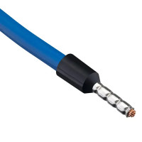 Наконечник штыревой втулочный изолированный Duwi Е1508 НШВИ 1.5-8 мм цвет черный 25 шт.