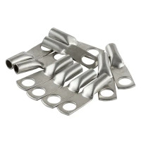 Наконечник кабельный луженый под опрессовку Duwi JG 6-6-6 мм медь 10 шт.