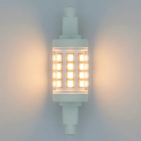 Лампа светодиодная Uniel R7S 220 В 6 Вт линейная 450 лм, тёплый свет