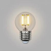 Лампа светодиодная филаментная Airdim форма шар E27 5 Вт 500 Лм свет холодный