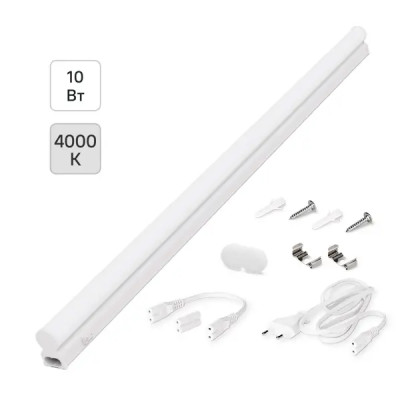 Светильник линейный светодиодный Wolta WT5S10W60 574 мм 10 Вт нейтральный белый свет