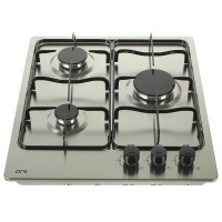 Газовая варочная панель ORE LGB 44 см 3 конфорки цвет нержавеющая сталь