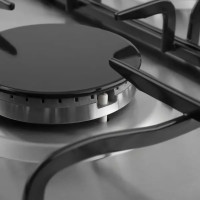 Газовая варочная панель ORE LGB 44 см 3 конфорки цвет нержавеющая сталь