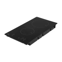 Индукционная варочная панель ORE I30 29 см 2 конфорки цвет чёрный