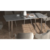 Ножка регулируемая TL-009 710 мм сталь максимальная нагрузка 50 кг цвет никель