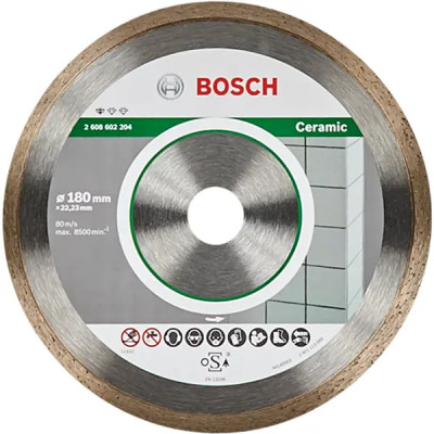 Диск алмазный по керамике Bosch Standart 180x22.23 мм