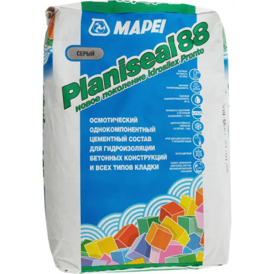 Сухая смесь для гидроизоляции Mapei Planiseal 88 25 кг