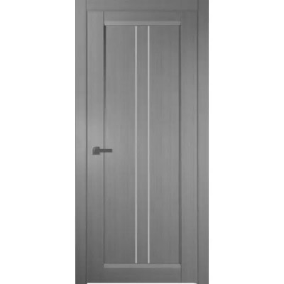 Дверь межкомнатная Челси глухая финиш-бумага ламинация цвет сильвер 70x200 см (с замком)