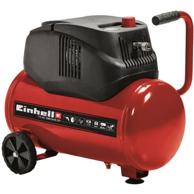 Компрессор безмасляный Einhell TC-AC 200/24/8 OF, 24 л, 1200 Вт, 110 л/мин