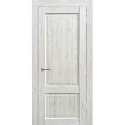 Дверь межкомнатная Амелия глухая ПВХ ламинация цвет рустик серый 90x200 см (с замком и петлями)