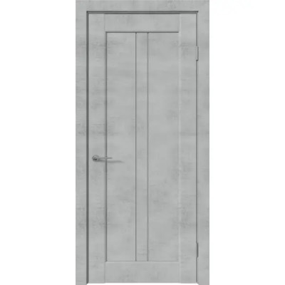 Дверь межкомнатная остекленная ПВХ ламинация Сиэтл цвет лофт светлый 70x200 см (с замком и петлями)
