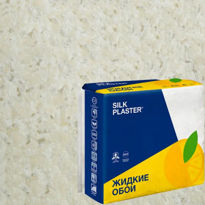 Жидкие обои Silk Plaster Absolute А403 1.1 кг цвет светло-бежевый