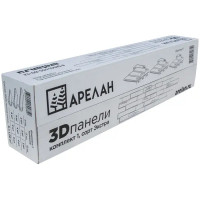 3D панель Арелан строганая Сосна 42 шт. 1.26 м²