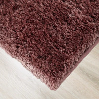 Ковер полиэстер Ribera 120x170 см цвет темно-розовый