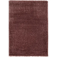 Ковер полиэстер Ribera 120x170 см цвет темно-розовый
