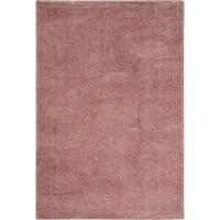 Ковер полиэстер Ribera 160x230 см цвет темно-розовый