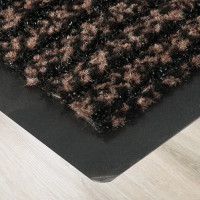 Коврик Inspire Fiesta Scraper 45x75 см полипропилен/ПВХ цвет коричневый