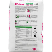 Шпаклевка полимерно-цементная Finish White 20 кг