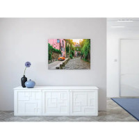 Картина на стекле «Красивая улочка» 50x70 см