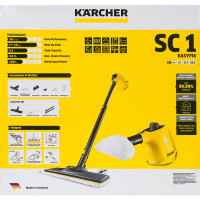 Пароочиститель Karcher SC 1 Easyfix, 1200 Вт, 3 бар