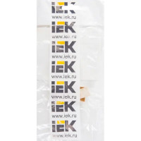 Заглушка для кабель-канала IEK 20х10 мм цвет сосна 4 шт.