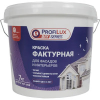 Покрытие декоративное Profilux 7 кг цвет белый