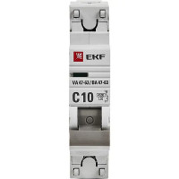 Автоматический выключатель EKF 10 A 4.5 kA