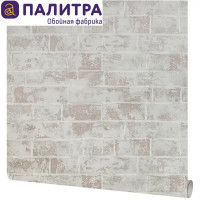 Обои флизелиновые Палитра Brick серые 1.06 м PL71412-14