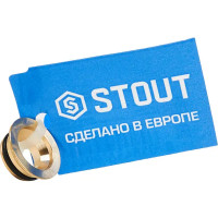 Переходник под плоское уплотнение Stout 3/4\