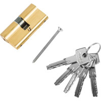 Цилиндр Abus D6MM 30/30 KD, 30x30 мм, ключ/ключ, цвет золото