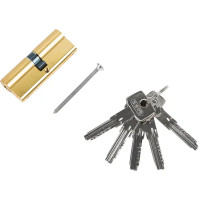 Цилиндр Abus D6MM 40/40, 40x40 мм, ключ/ключ, цвет золото