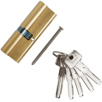 Цилиндр Abus D6MM, 40x50 мм, ключ/ключ, цвет золото