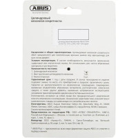 Цилиндр Abus D6N 30/30, 30x30 мм, ключ/ключ, цвет никель