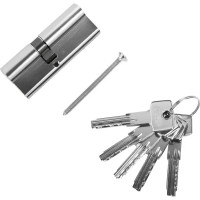 Цилиндр Abus D6N 35/45, 35x45 мм, ключ/ключ, цвет никель