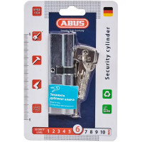 Цилиндр Abus D6N, 45x55 мм, ключ/ключ, цвет никель